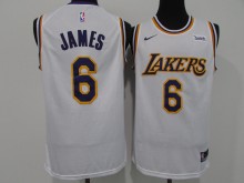 NBA Lakers # 6 James award white 1:1 Quality