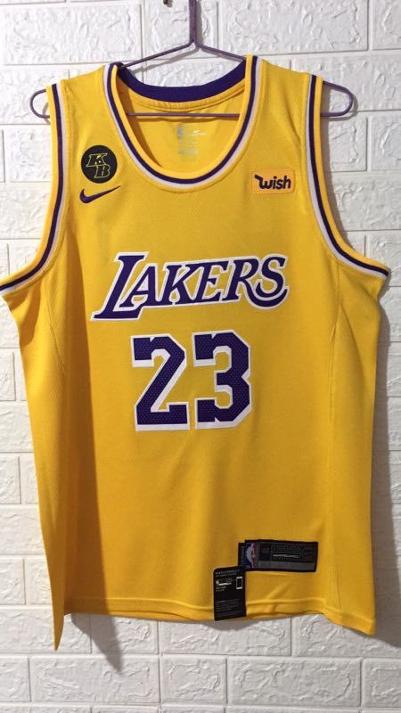20/21 NBA Lakers 23 yellow 1:1 Quality