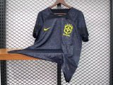 22/23 Brazil Black goalkeeper Fans 1:1 Quality Soccer Jersey