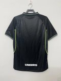 1998 Manchester United 2RD Away Retro Soccer Jersey