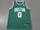 NBA Celtics (21 new season) #0 Tatum award version green 1:1 Quality