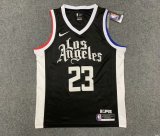 NBA Clipper home 【customized】Williams No.23 1:1 Quality
