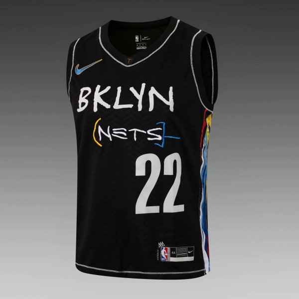NBA Nets Levert No.22 1:1 Quality