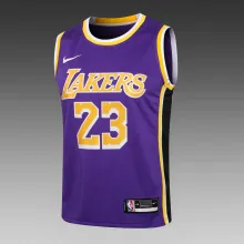 NBA Laker purple James No.23 1:1 Quality