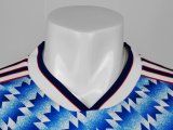 1991-1992 Manchester United Away Long sleeve 1:1 Quality Retro Soccer Jersey