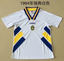 1994 Retro Sweden Away 1:1 Quality Soccer Jersey