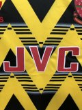 1991-1993 Arsenal Away 1:1 Quality Retro Soccer Jersey