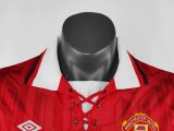 1994 Manchester United Home 1:1 Quality Retro Soccer Jersey
