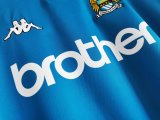 1997-1999 Manchester City Home 1:1 Retro Soccer Jersey