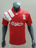 1992-1993 Liverpool Home 1:1 Quality Retro Soccer Jersey