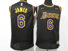 NBA Lakers # 6 James award black 1:1 Quality
