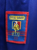 1998 France Home Long Sleeve 1:1 Quality Retro Soccer Jersey