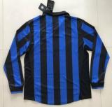 1998-1999 Inter Milan Home Long Sleeve 1:1 Retro Soccer Jersey