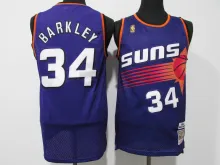 Retro Gold Suns Buckley #34 purple 1:1 Quality