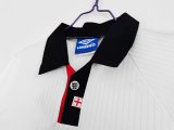 1998 England Home 1:1 Quality Retro Soccer Jersey