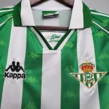 1995/1997 Real Betis Home (The Chest No AD)1:1 Quality Retro Soccer Jersey