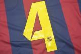 2014/2015 Retro Barcelona Home 1:1 Quality Soccer Jersey