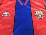 1996-1997 RONALDO # 9 Barcelona Home Red and Blue Retro 1:1 Quality Soccer Jersey
