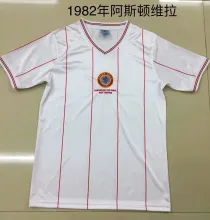 1982 Aston Villa 1:1 Quality Retro Soccer Jersey