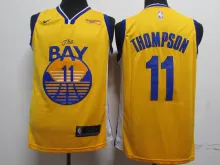 NBA 20 new warrior 11 Thompson yellow 1:1 Quality