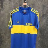 1981 Boca Home Fans 1:1 Quality Retro Soccer Jersey