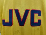 1988-1990 Arsenal Away 1:1 Quality Retro Soccer Jersey