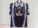 1997/1998 Real Madrid 2RD Away Retro 1:1 Quality  Soccer Jersey