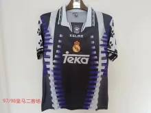 1997/1998 Real Madrid 2RD Away Retro 1:1 Quality  Soccer Jersey