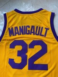 Streetball # 32 yellow shirt 1:1 Quality