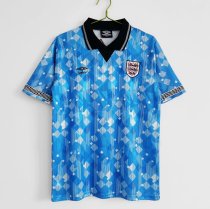 1990 England Away 1:1 Quality Retro Soccer Jersey