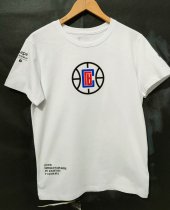 NBA Clippers Hot pressing white T-shirt 1:1 Quality
