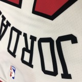 NBA Bulls crew neck white 45 Jordan with chip 1:1 Quality