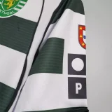 2001-2003 Sporting Lisbon Home 1:1 Quality Retro Soccer Jersey