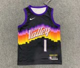 NBA Suns 【customized】 Booker No.1 1:1 Quality