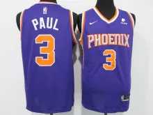 NBA New Suns #3 Paul purple 1:1 Quality