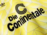 1988 Dortmund Home Yellow 1:1 Retro Soccer Jersey