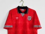 1990 England Away 1:1 Quality Retro Soccer Jersey