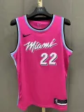 NBA Heat Pink Butler No. 22 1:1 Quality