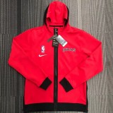 2022 Bulls Player ＧI Red Zip hoodie Jacket 1:1 Quality