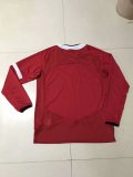 2004-2006 Manchester United Home Long Sleeve 1:1 Retro Soccer Jersey