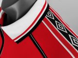 98/99 Manchester United Home 1:1 Quality Retro Soccer Jersey