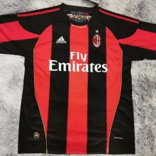 2010-2011 AC Milan Home Fans 1:1 Retro Soccer Jersey