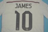 2014-2015 Retro Real Madrid Home Long Sleeve 1:1 Quality Soccer Jersey
