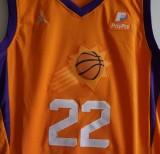 NBA New Suns #22 Ayton orange 1:1 Quality
