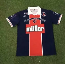 1991-1992 PSG Home Fans 1:1 Quality Retro Soccer Jersey