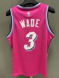 NBA Heat Pink Wade No. 3 1:1 Quality