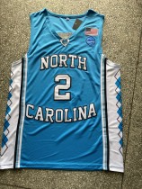 University of North Carolina #2 wathet University Jersey 1:1 Quality