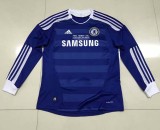 2011-2012 Chelsea Home Long Sleeve 1:1 Retro Soccer Jersey