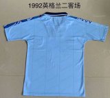 1992 England Third 1:1 Quality Retro Soccer Jersey