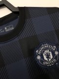 2013-2014 Manchester United Away Blue 1:1 Retro Soccer Jersey